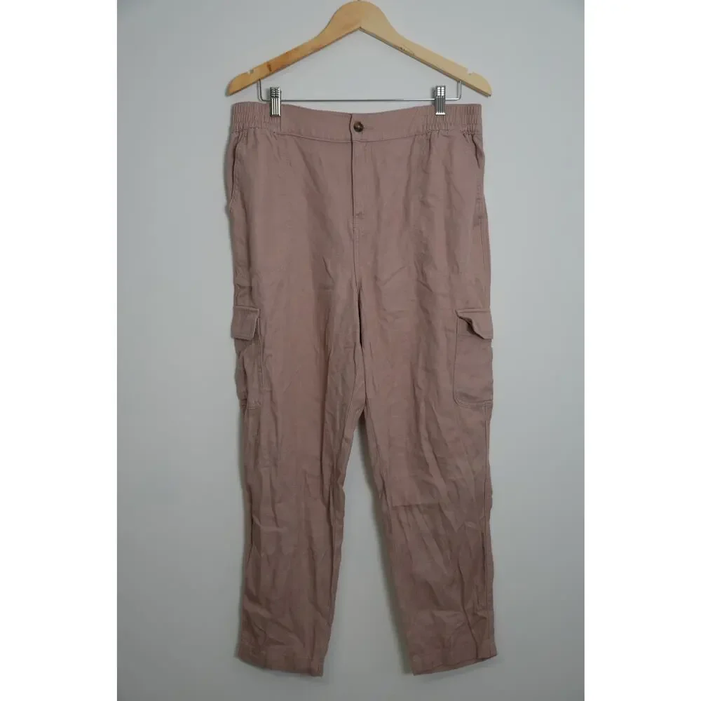 Cargo Pant Wonderly Size‎ Large in Pink